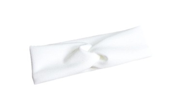 OPASKA PRZEPLATANA gładka twist 38-48 cm ECRU
