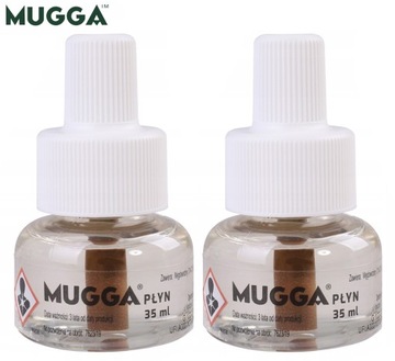MUGGA Elektro + 2xКартриджа по 35 мл + Спрей Strong 50% ДЭТА 75 мл от комаров и клещей