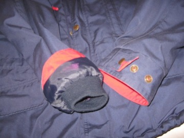 Зимняя лыжная куртка L SOS, утепленная, 1990-е гг.