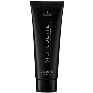 SCHWARZKOPF ŻEL BARDZO MOCNO UTRWALAJĄCY WŁOSY SILHOUETTE SUPER HOLD 250ML