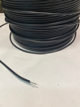 Lica,Linka w izolacji czarnej do głośników 2x3 mm Tonsil,Jbl,EV