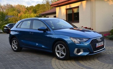 Audi A3 8Y 2023 Audi A3 35 TDI 2.0 150KM Sportback VirtualCokpit B&amp;O Navi Webasto SerwisASO, zdjęcie 4