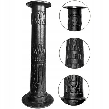 НАСОС АБИССИНСКИЙ ДЕКОРАТИВНЫЙ САДОВЫЙ DELUX ЧЕРНЫЙ + ОСНОВАНИЕ + ШЛАНГ - ВЫСОКОЕ КАЧЕСТВО!