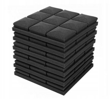 24x САМОКЛЕЯЩИЕСЯ КОВРИКИ ИЗ ПЕНЫ ДЛЯ ЗВУКА 2м2