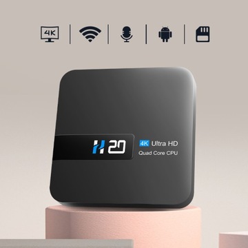 SMART TV BOX 4K 1/8G Android10 WIFI 2.4G HD НАСТРОЙКА