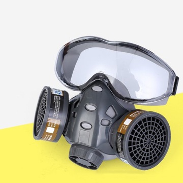PEŁNOTWARZOWA MASKA 8201 Z FILTRA PRZECIWPYŁOWA FILTRAMI KASETOWYMI