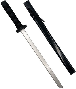 Drewniany miecz japoński katana zabawkowy ninja z drewna
