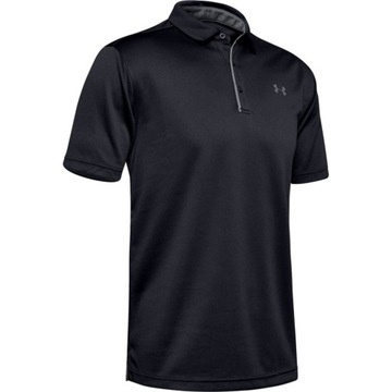 Koszulka Polo męska Under Armour Tech 1290140 Czarna r. S