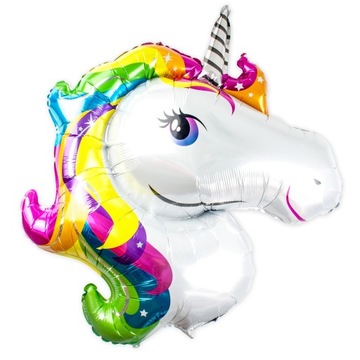 UNICORN JEDNOROŻEC ALOHA balon URODZINY XXL 120cm
