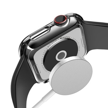 Чехол со СТЕКЛОМ для ВСЕХ Apple Watch 4/5/6/SE 40мм