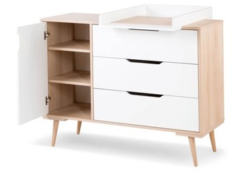 KLUPŚ Чехол на комод белый