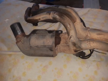 Выпускной коллектор, зонд катализатора Honda VFR 800 Fi 98-01 Rc46