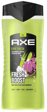 Axe Epic Fresh Żel pod prysznic 400 ml - Energia i Orzeźwienie