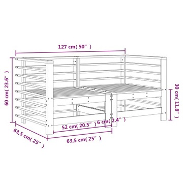 Садовые угловые диваны, 2 шт, массив сосны