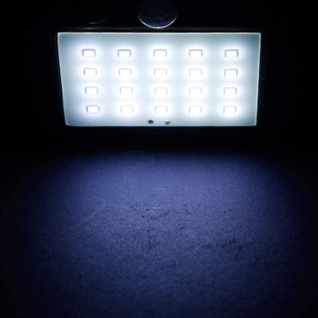 СОЛНЕЧНАЯ ЛАМПА 20 СВЕТОДИОДОВ С ДАТЧИКОМ ДВИЖЕНИЯ И СУМЕРКА