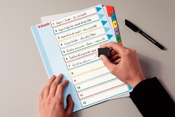 Числовые разделители A4 Maxi/1-10 ESSELTE 10020