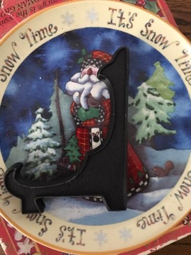 Фарфоровая рождественская тарелка Regency Fine Arts