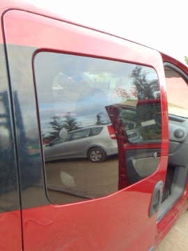 FIAT QUBO FIORINO SZYBA DRZWI PRZESUWNYCH PRAWA TYŁ