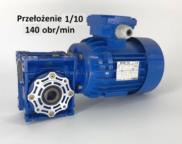 Silnik BESEL 0,25kW 400V przekładnia 140 obr/min