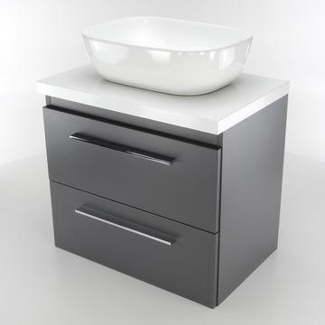 ПОДВЕСНОЙ ШКАФ С РАКОВИНОЙ НА НАСТОЛЬНИКЕ 50 СМ SICILY