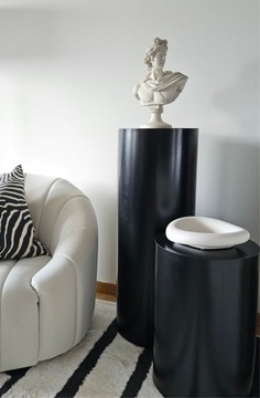 Stojak ekspozytor biały stolik na ślub chrzest przyjęcie 89x33cm babyshower