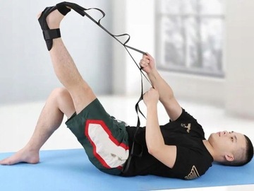 ПОЯС ДЛЯ РАСТЯЖКИ МЫШЦ НОГ. ТРЕНИРОВКА СПЛИТ.