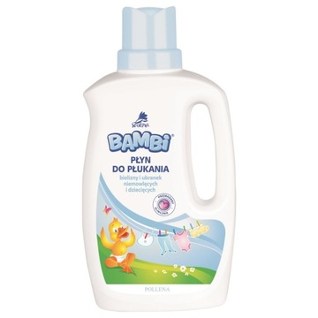 Płyn do płukania ubranek dziecięcych Bambi 1l