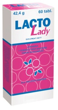 Lacto Lady, 60 tabletek PROBIOTYK GINEKOLOGICZNY