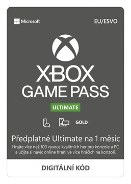 Microsoft Game Pass Ultimate - subskrypcja na 1 miesięcy (PC/XONE/XSX)