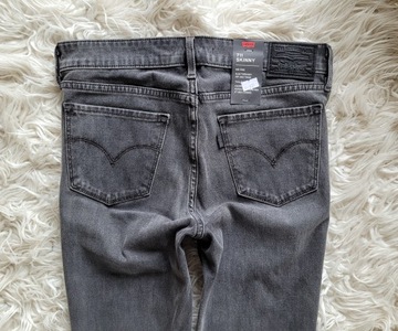 rurki LEVI'S 711 Skinny W24 L30 24x30 XXS PREMIUM