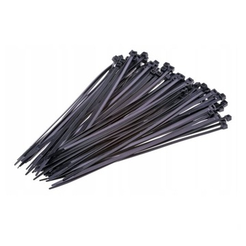 OPASKI ZACISKOWE(TRYTKI) 100X2,5MM CZARNE(100S