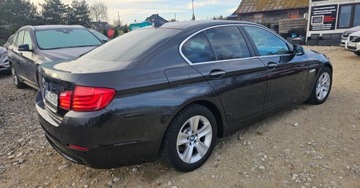 BMW Seria 5 F10-F11 2013 BMW Seria 5 Hade-up Limuzyna 2.0 d. 163 skora, nawigacja professionnel, zdjęcie 12