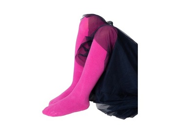 Marilyn Julia 104/110 rajstopy bawełniane fuxia
