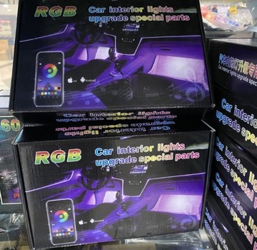 6 м ЭЛЕКТРОВОЛОКОННО-ОПТИЧЕСКИЙ СВЕТОДИОД RGB AMBIENT PILOT ПРИЛОЖЕНИЕ