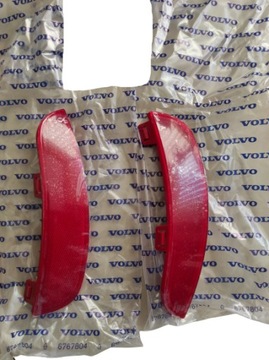 ODBLASK ZDERZAK VOLVO S40,V50 LIFT 07-12R
