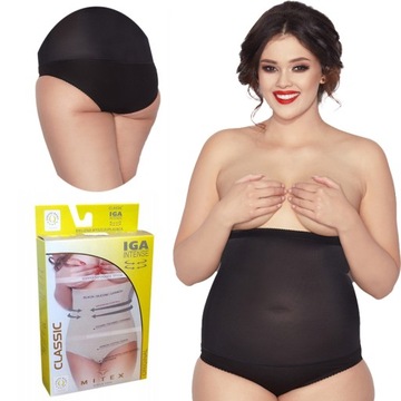 Majtki Figi Iga Intense Mitex czarne 9XL