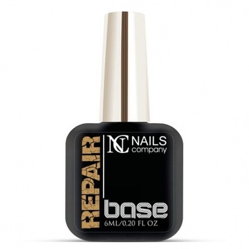 Набор Nails Company: Гибкие типсы для искусственных ногтей Coffin + прозрачная база, 6 мл
