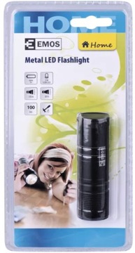 СВЕТОДИОДНЫЙ ФОНАРИК 3 ААА 3Вт