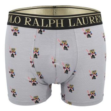 Bokserki męskie majtki szare POLO RALPH LAUREN rozmiar XL