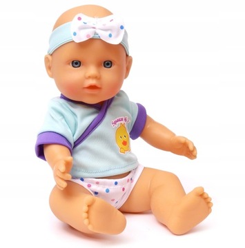 LALKA AGUSIA BOBAS PIJE SIUSIA NIEMOWLAK NOCNIK BUTELKA DO KARMIENIA