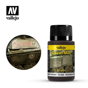 VALLEJO Weathering Effects Russian Splash Mud 40ml
