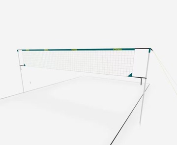 НАБОР ДЛЯ ПЛЯЖНОГО ВОЛЕЙБОЛА 6м x 2м XL МЯЧ БОЛЬШОЙ ВОЛЕЙБОЛЬНЫЙ ВОЛЕЙБОЛ + БЕСПЛАТНО