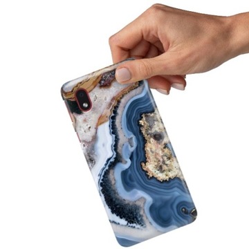 ETUI GRUBE 2MM do SAMSUNG A01 CORE Pattern Wzory
