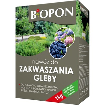 BOPON NAWÓZ DO ZAKWASZANIA GLEBY 1KG