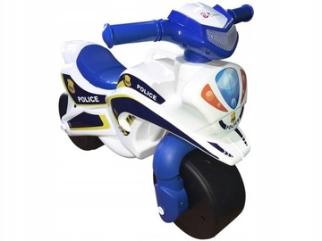 Duży Jeździk Motorek - dźwięki syreny i silnika POLICJA 0139/51