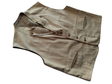 LANDHAUS C&A___МУЖСКОЙ ЖИЛЕТ 54__ПЕРСИКОВАЯ КОЖА