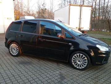Ford C-MAX I 1.8 Duratec 125KM 2008 Ford C-MAX 1.8 PROSTA benzyna KLIMATRONIK kolor NAVI piekny czarny 1.8, zdjęcie 24