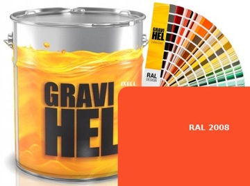 RAL 2008 pomarańczowa FARBA olejna ALKIDOWA 783