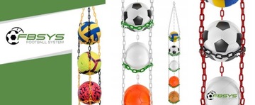 Книжный шкаф Полки BALL Hanger x8 Зеленый и белый FBSYS
