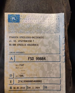 Fiat 500L Hatchback 5d Seria 5 0.9 TwinAir 105KM 2018 Fiat 500L 2018r, Benzyna. Lekko przetarty prawy bok. Jezdzi. Benzyna 105KM, zdjęcie 23